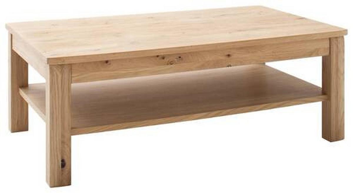 Couchtisch Holz teilmassiv Santori Eichefarben - Eichefarben, Design, Holz/Holzwerkstoff (117/42/65cm) - Livetastic