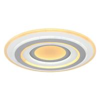 Led-deckenleuchte Ø 50 Cm Mit Farbtemperaturwechsler - Anthrazit/Weiß, Design, Kunststoff/Metall (50/7cm) - Globo