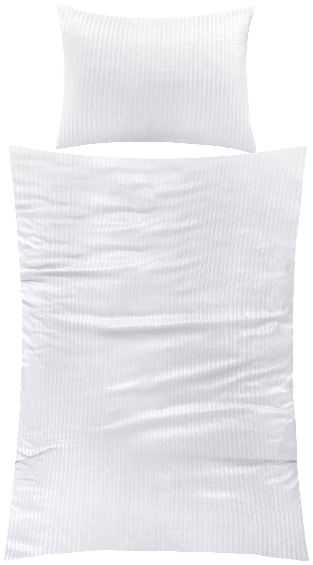 Bettwäsche Aida - Weiß, MODERN, Textil - Luca Bessoni