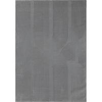 Webteppich Sign - Grau, KONVENTIONELL, Textil (120/170cm)
