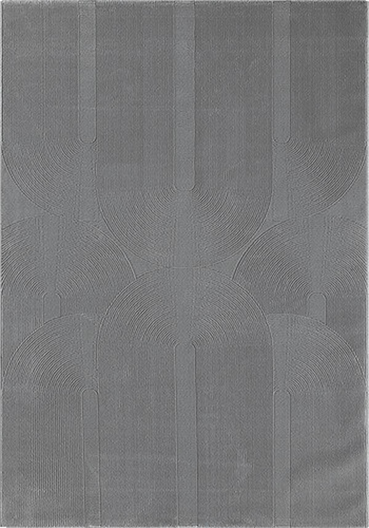 Webteppich Sign - Grau, KONVENTIONELL, Textil (120/170cm)