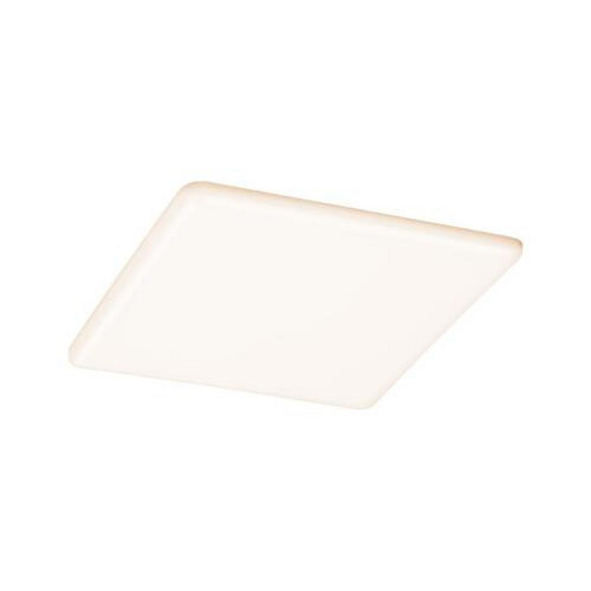 LED-Paneel L: 21,5 cm dimmbar - Weiß, Basics, Kunststoff (21,5/21,5/1cm) - Paulmann
