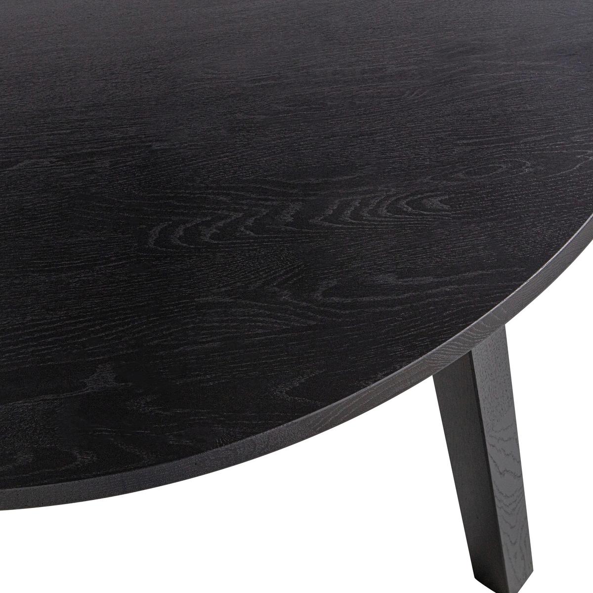 Esstisch Lange Jan Schwarz L: 120-200cm - Schwarz, Design, Holz (120-200/120/75cm) - Livetastic