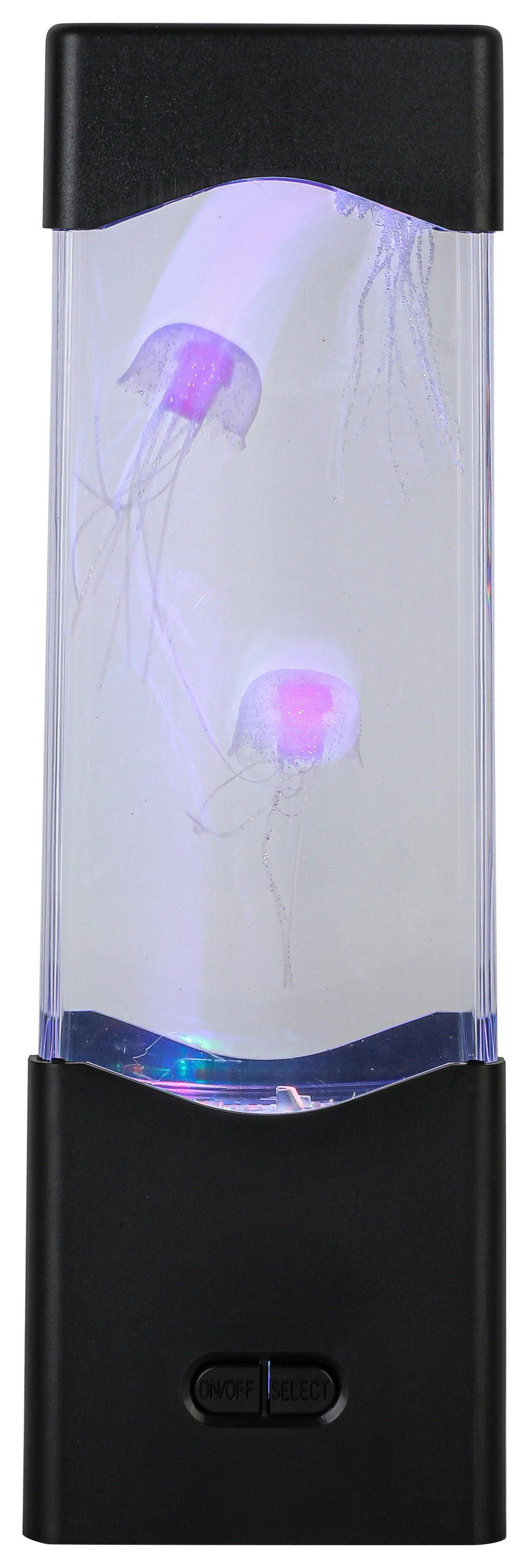 DEKORAČNÉ LED SVIETIDLO QUALI - priehľadné/čierna, Modern, plast (7,5/23,3/7,5cm) - Mömax