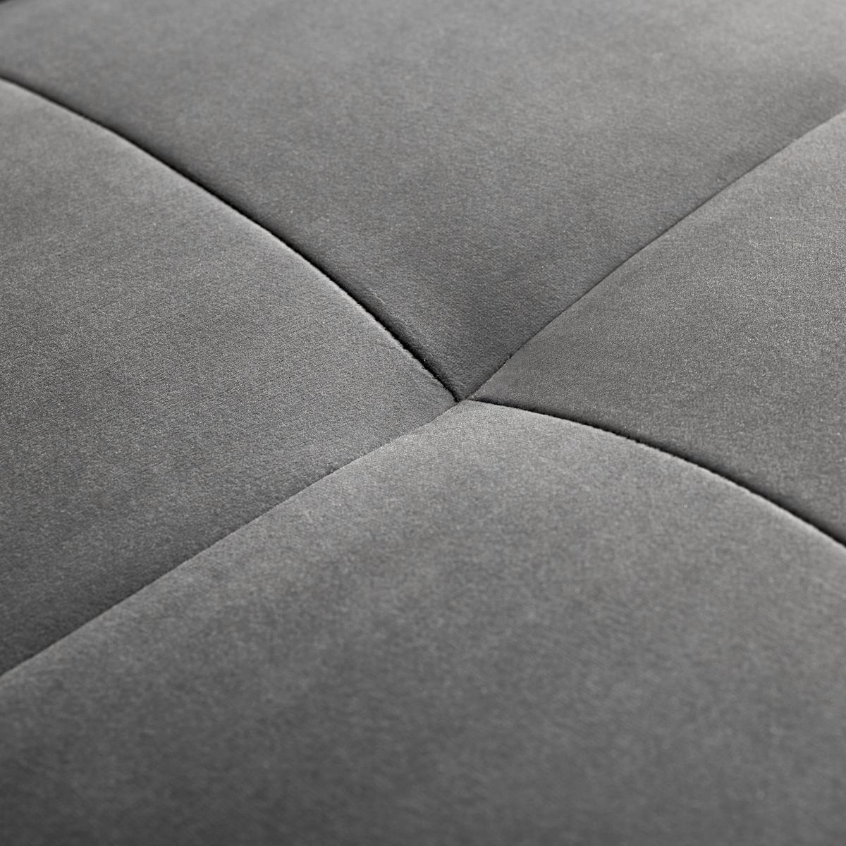 Sedacia súprava WEGA, pravá, sivá farba - sivá, Modern, kov/textil (220/88/165cm) - Bessagi Home