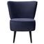 Polsterstuhl Lord Samtbezug Blau, Beine Massivholz Schwarz - Blau/Schwarz, Trend, Holzwerkstoff/Textil (65/89/70cm) - Carryhome Polsterstuhl Lord Samtbezug Blau, Beine Massivholz Schwarz - Blau/Schwarz, Trend, Holzwerkstoff/Textil (65/89/70cm) - Carryhome