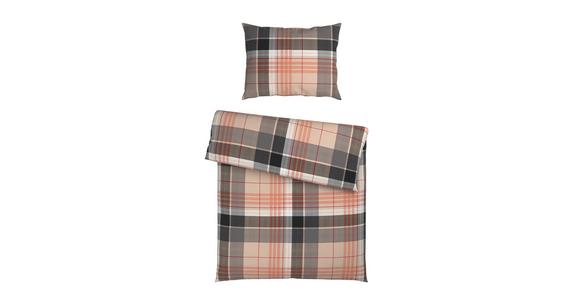 Bettwäsche Yasmin - Braun, MODERN, Textil - Luca Bessoni