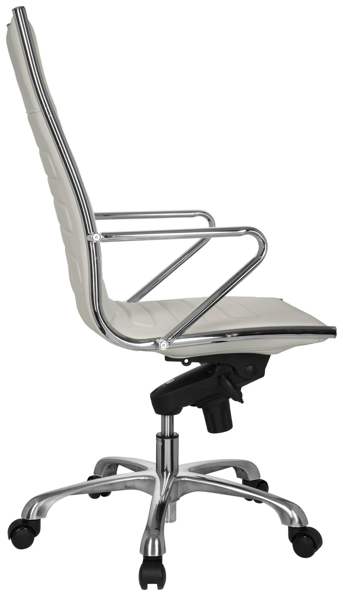 Drehstuhl Pariba Iii Cremefarben - Creme, MODERN, Kunststoff/Textil (58/115/48cm) - MID.YOU