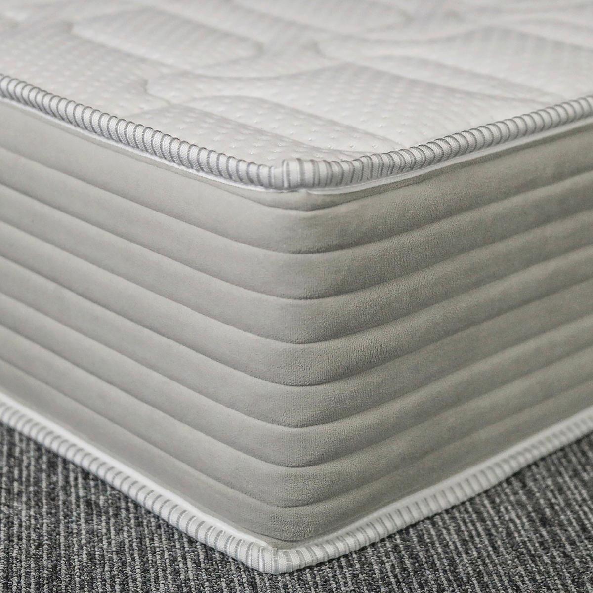 TITAN PREMIUM 25 90/200 cm, H3/H4, v. 25 cm - biela, textil (90/200cm)