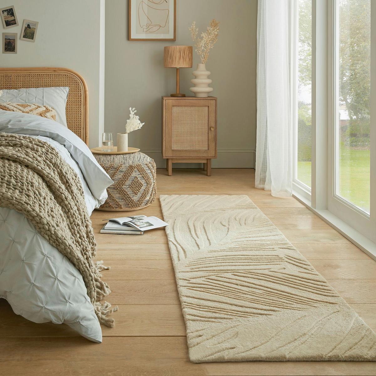 Wollteppich 503119373941 - Beige, Basics, Textil (60/230cm)