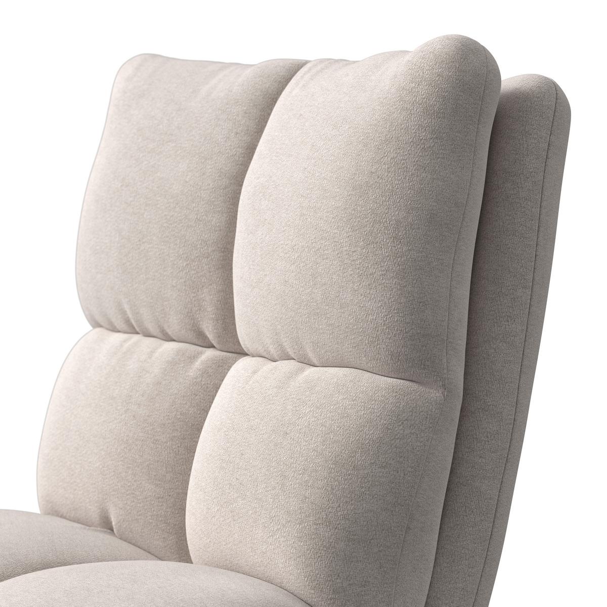 Barová stolička Caja, krémová - čierna/krémová, Modern, kov/drevo (47/87-107/49cm) - Bessagi Home