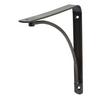 NÁSTENNÝ DRŽIAK BRACKET -SB- - čierna, Modern, kov (20/20/2cm) - Mömax