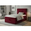 Boxbett Paros 100 100x200 Rot - Rot/Schwarz, MODERN, Holzwerkstoff/Textil (100/200cm) - MID.YOU