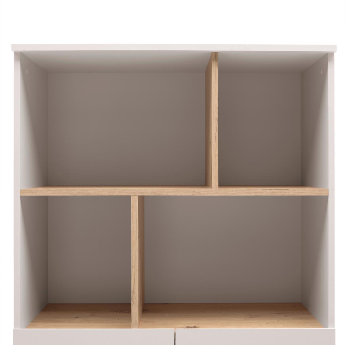 REGÁL SAVANNA -EXKLUSIV- - černá/kašmírová, Moderní, kompozitní dřevo/plast (80/180/35cm) - Mömax