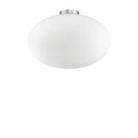 Deckenleuchte Candy Weiß D: 40 cm - Weiß, KONVENTIONELL, Glas (40/25cm) - Ideal Lux