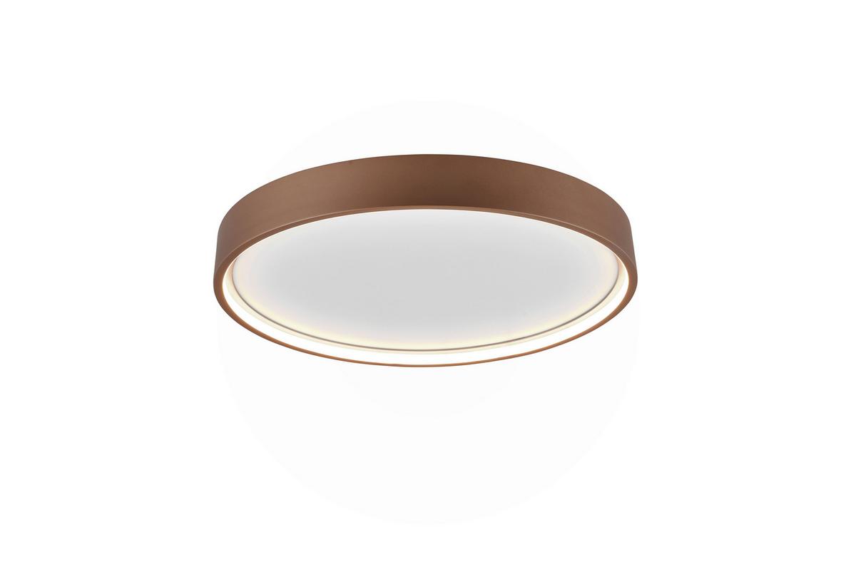 Led-deckenleuchte 641310265 Doha - Braun, Design, Metall (45/5,5cm) - Trio Leuchten