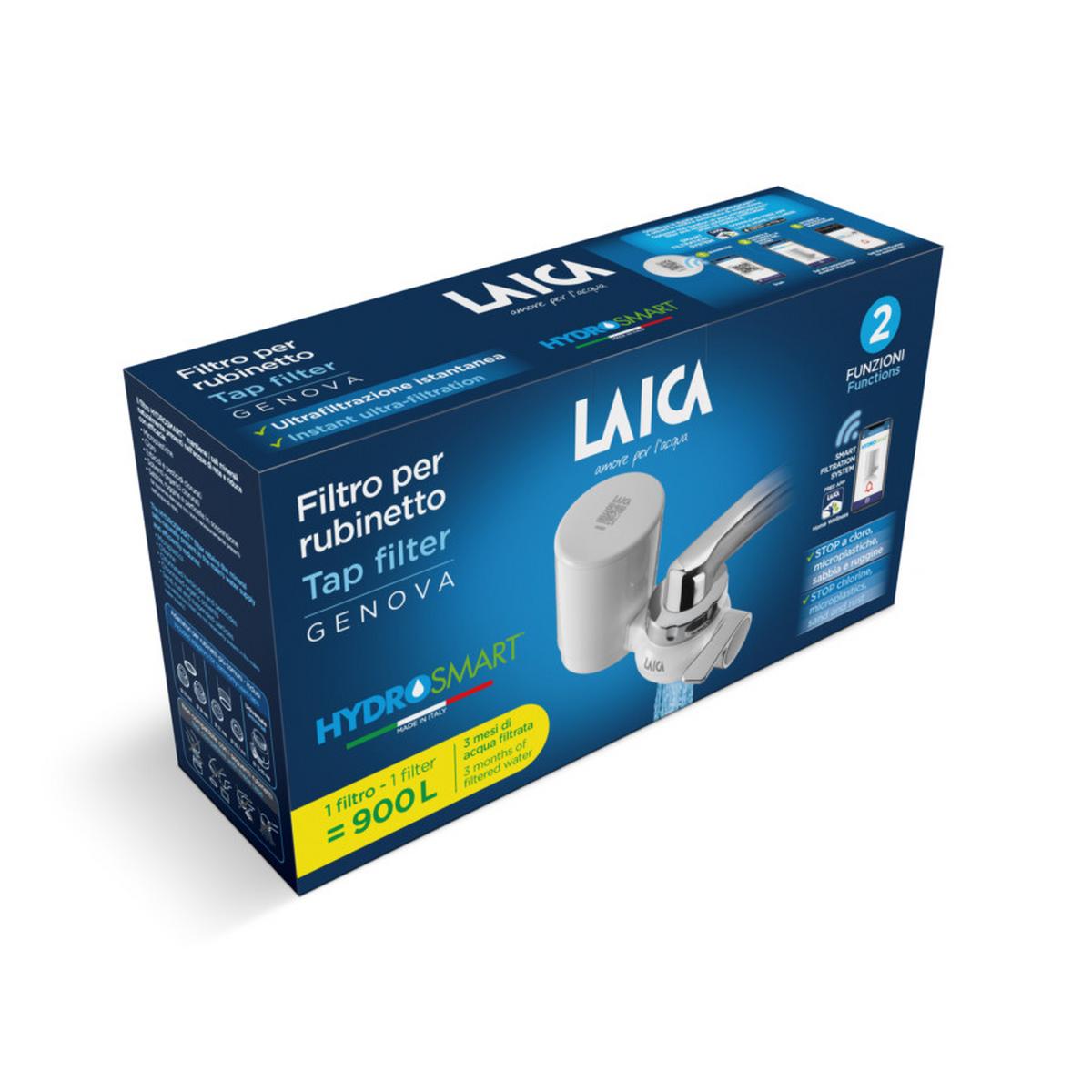 Csapra Szerelhető Vízszűrő Laica Genova Hydrosmart - Basics
