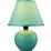 Tischleuchte Cindy - Grün, KONVENTIONELL, Keramik/Textil (18/23cm) - Ombra