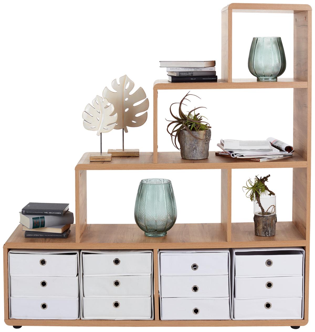 Térelválasztó Fontana - Artisan tölgy, Modern (138,5/148/35cm)