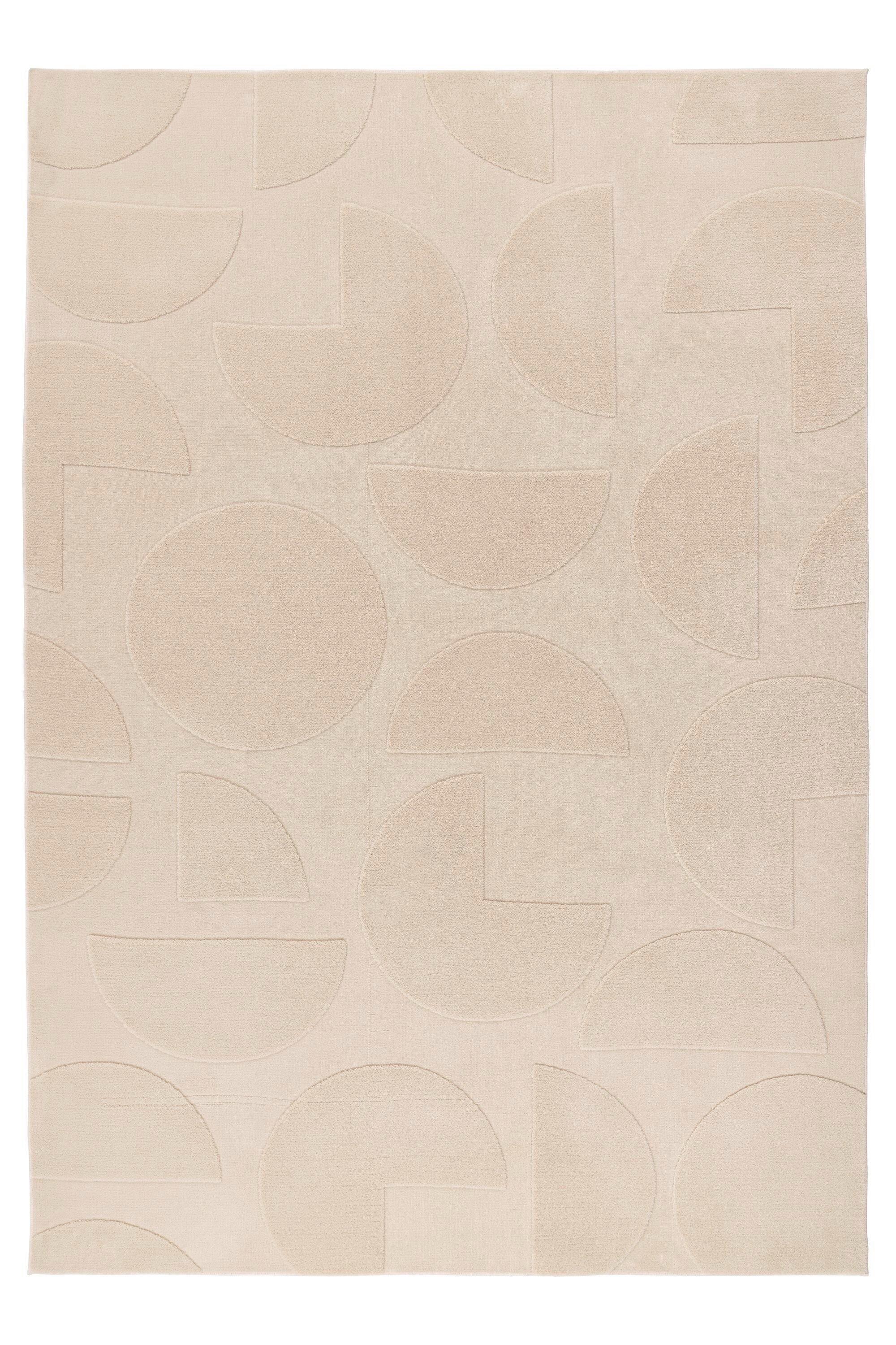 FLACHWEBETEPPICH BxL: ca. 120x170 cm - Beige, Basics, Textil (120/170cm) - Kayoom