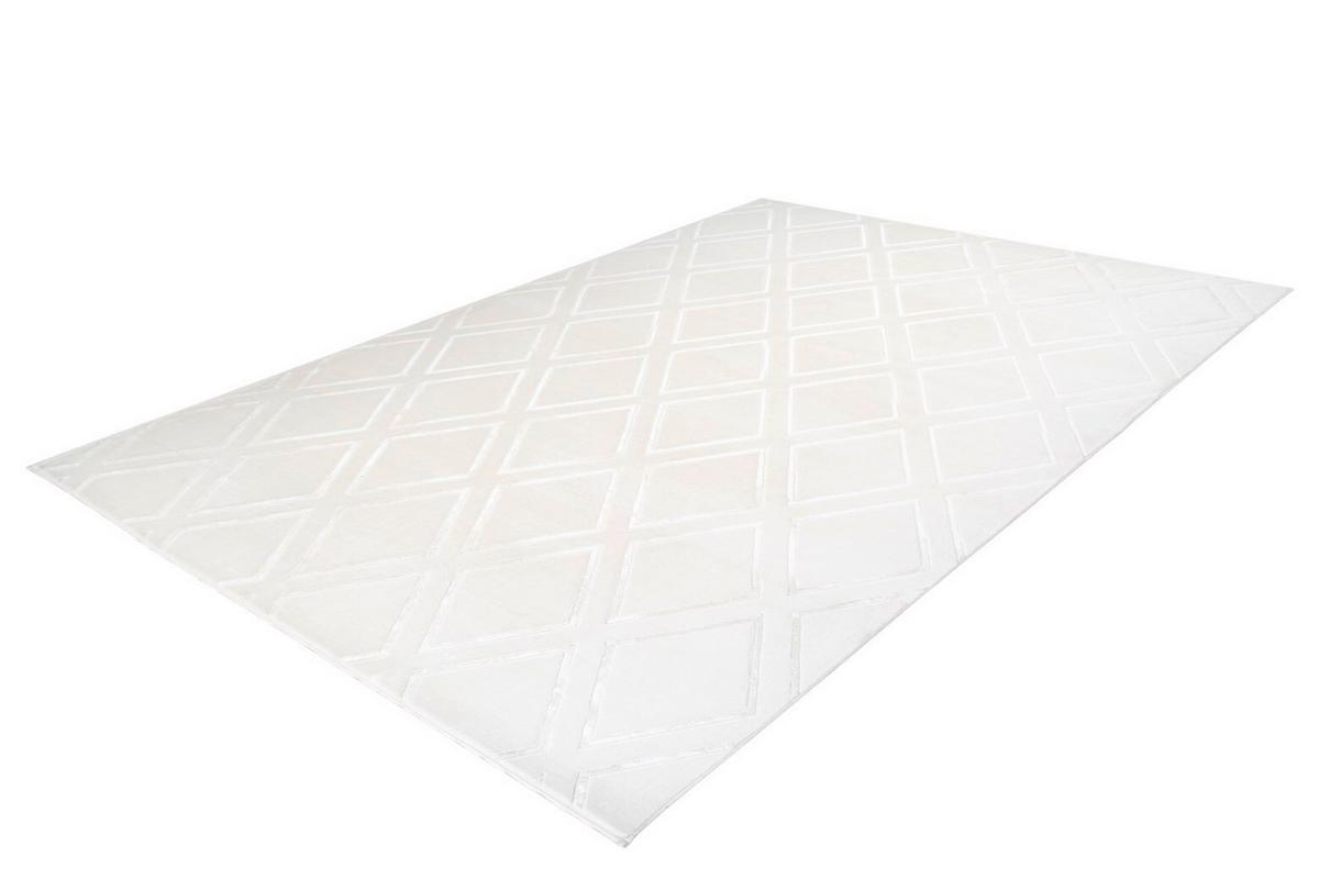 Läufer Weiß, ca. 80x150 cm - Weiß, KONVENTIONELL, Textil (80/150cm) - Kayoom