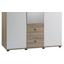 Drehtürenschrank mit Spiegel 115cm Wiki, Sonoma Eiche Dekor - Weiß/Sonoma Eiche, KONVENTIONELL, Glas/Holzwerkstoff (115/190/52cm) Drehtürenschrank mit Spiegel 115cm Wiki, Sonoma Eiche Dekor - Weiß/Sonoma Eiche, KONVENTIONELL, Glas/Holzwerkstoff (115/190/52cm)