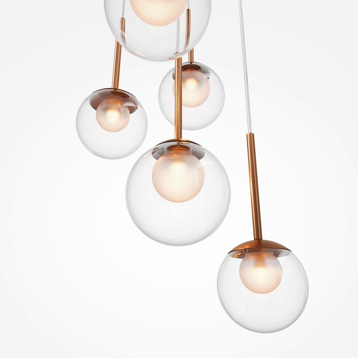 Pendelleuchte Basic Form - Goldfarben, MODERN, Metall (45/64,1cm) - MAYTONI