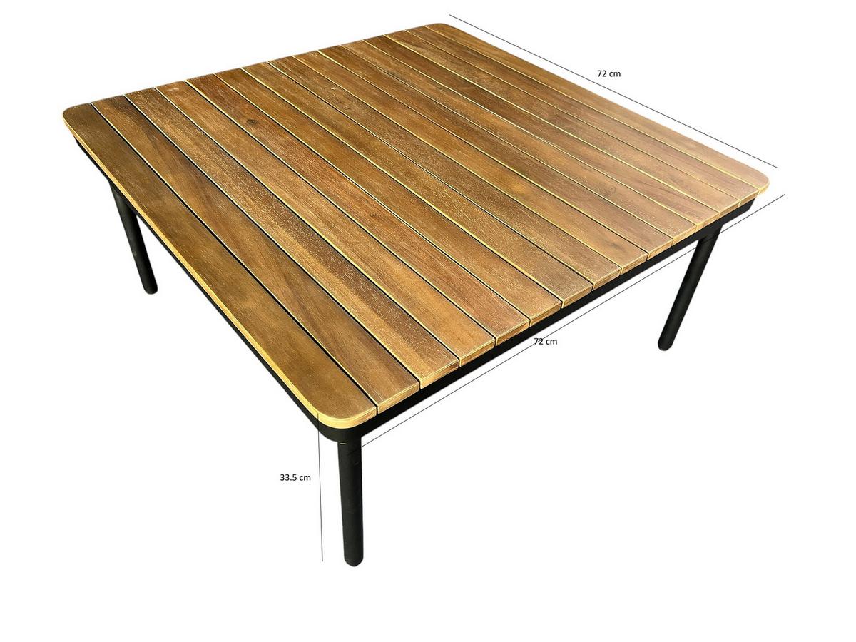Loungegarnitur Vienna - Schwarz/Grau, MODERN, Holz/Textil (70/30/77cm) - Beldano