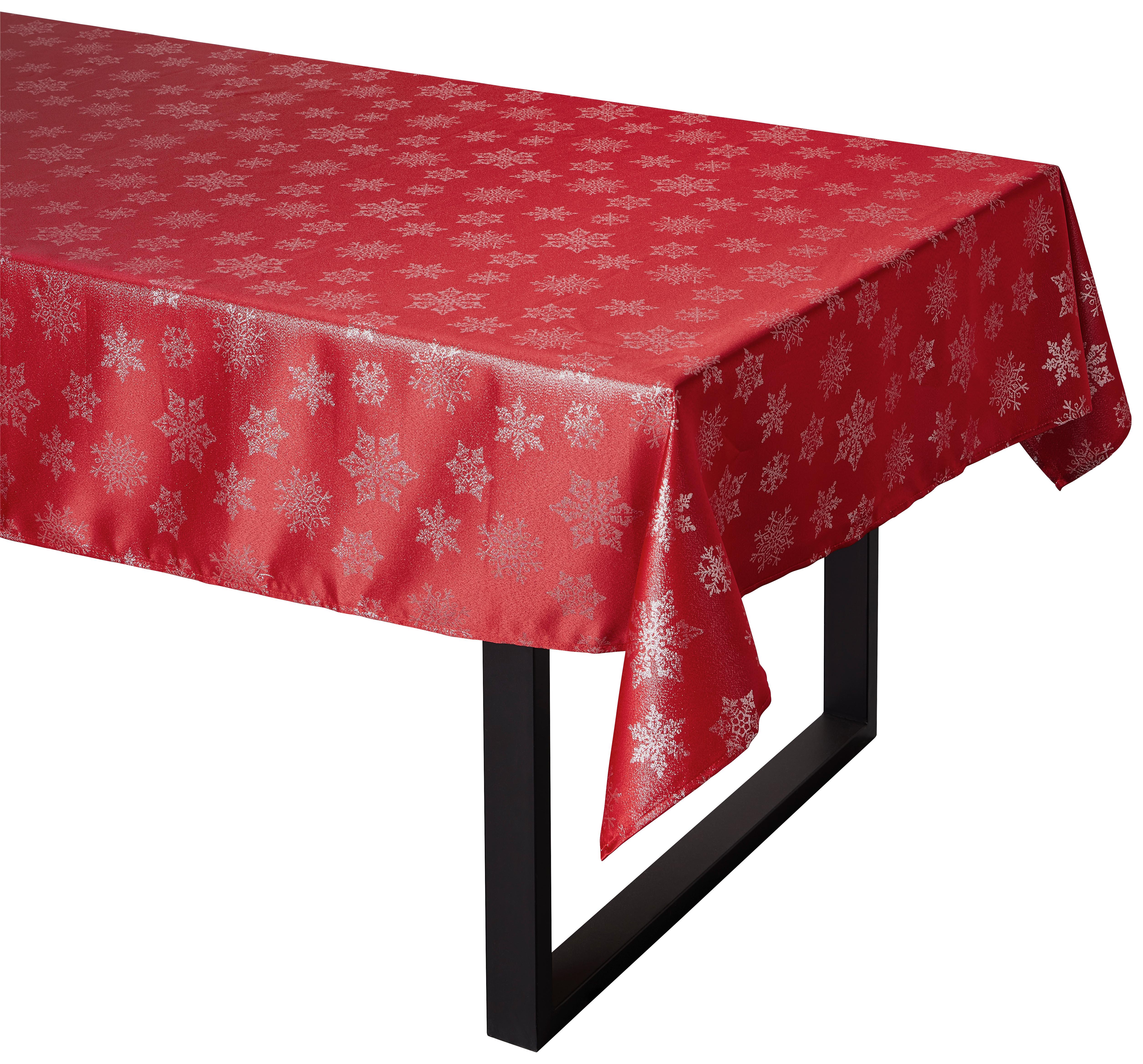 Tischdecke Gabriela - Rot, KONVENTIONELL, Textil (150/250cm) - Ondega