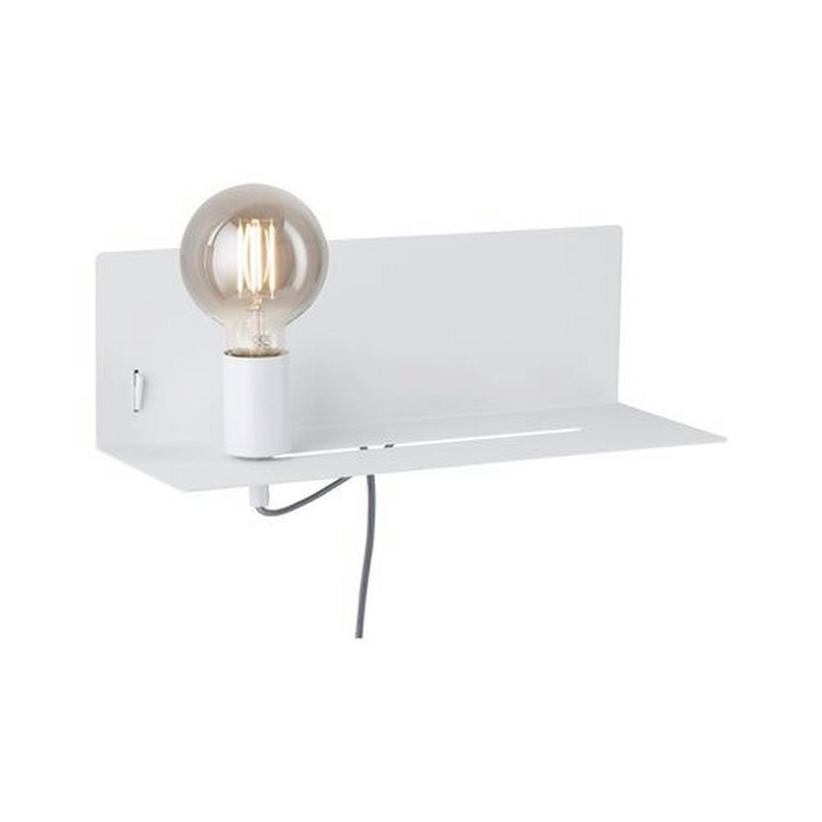 Wandleuchte 1-flammig Mit Usb-Anschluss - Weiß, LIFESTYLE, Metall (40/13cm) - Paulmann