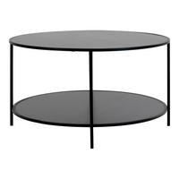 Couchtisch Vita Schwarz B: 80cm - Schwarz, Design, Holzwerkstoff (80/80/45cm) - MID.YOU