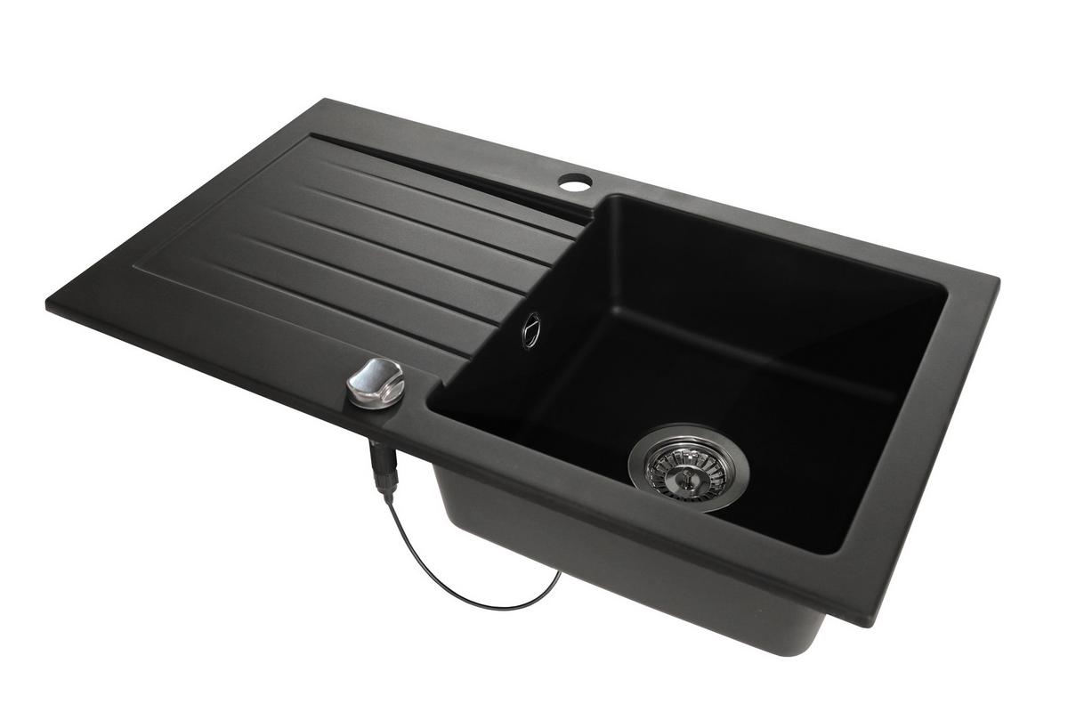 Eckküche Denver 220x175 cm Grau/Eiche Dekor - Eichefarben/Grau, Design, Holzwerkstoff (220/175cm) - MID.YOU