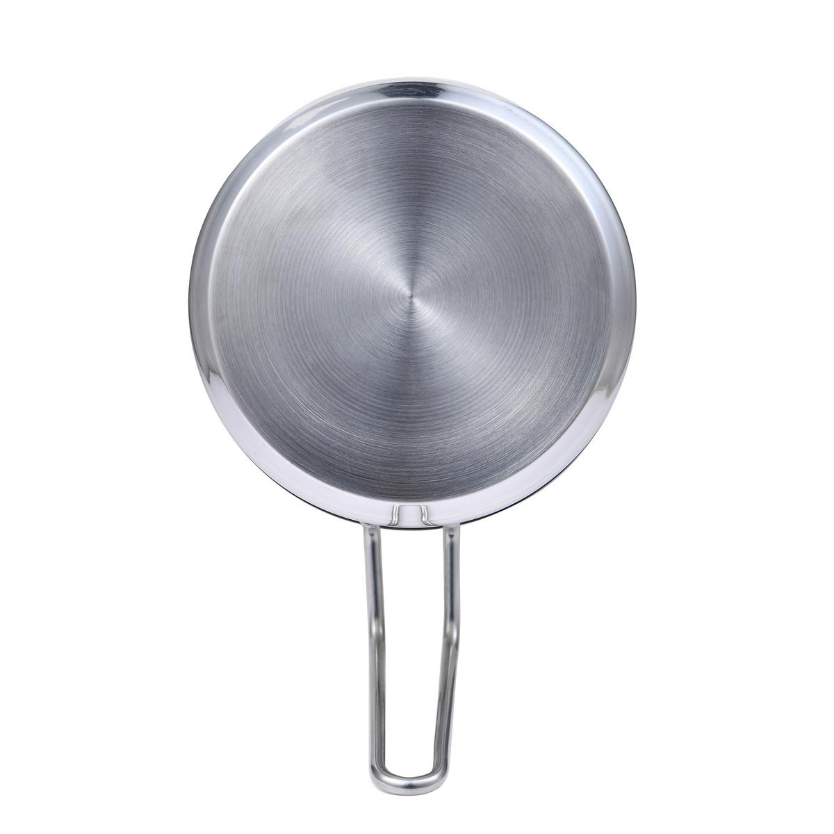 Kochtopfset Edelstahl 9-Teilig - Edelstahlfarben/Transparent, Basics, Metall (27,5/48,5/20,5cm)
