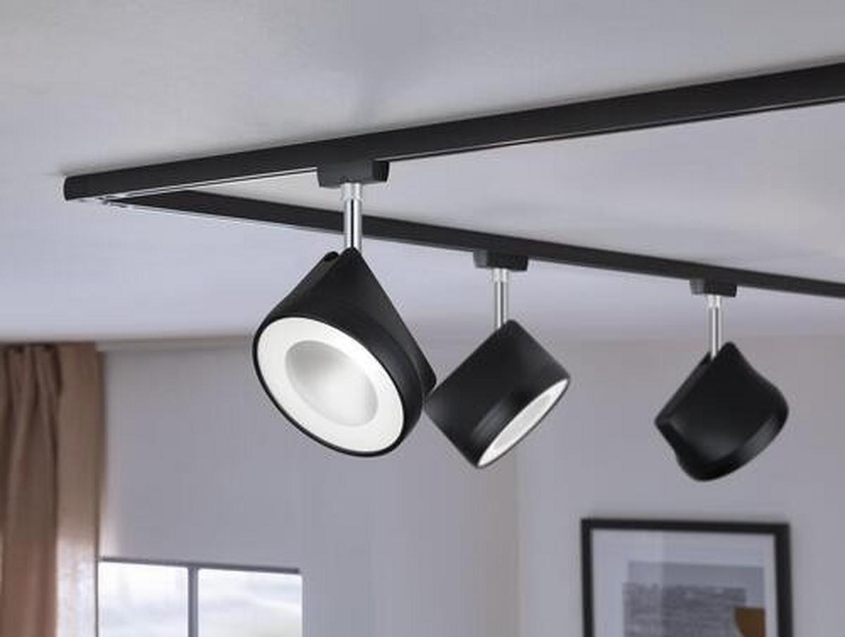 Schienensystem Urail Strahler 96942 Led-Spot Arena - Design (12,3/19,1/7,8cm) - Paulmann