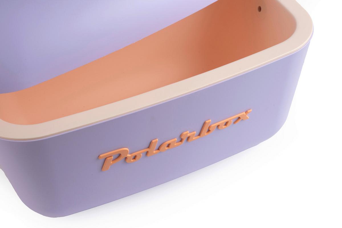 Kühlbox Lxbxh: Ca. 45,3x30,9x29 Cm - Lila, Basics, Kunststoff (45,3/30,9/29cm) - Polarbox