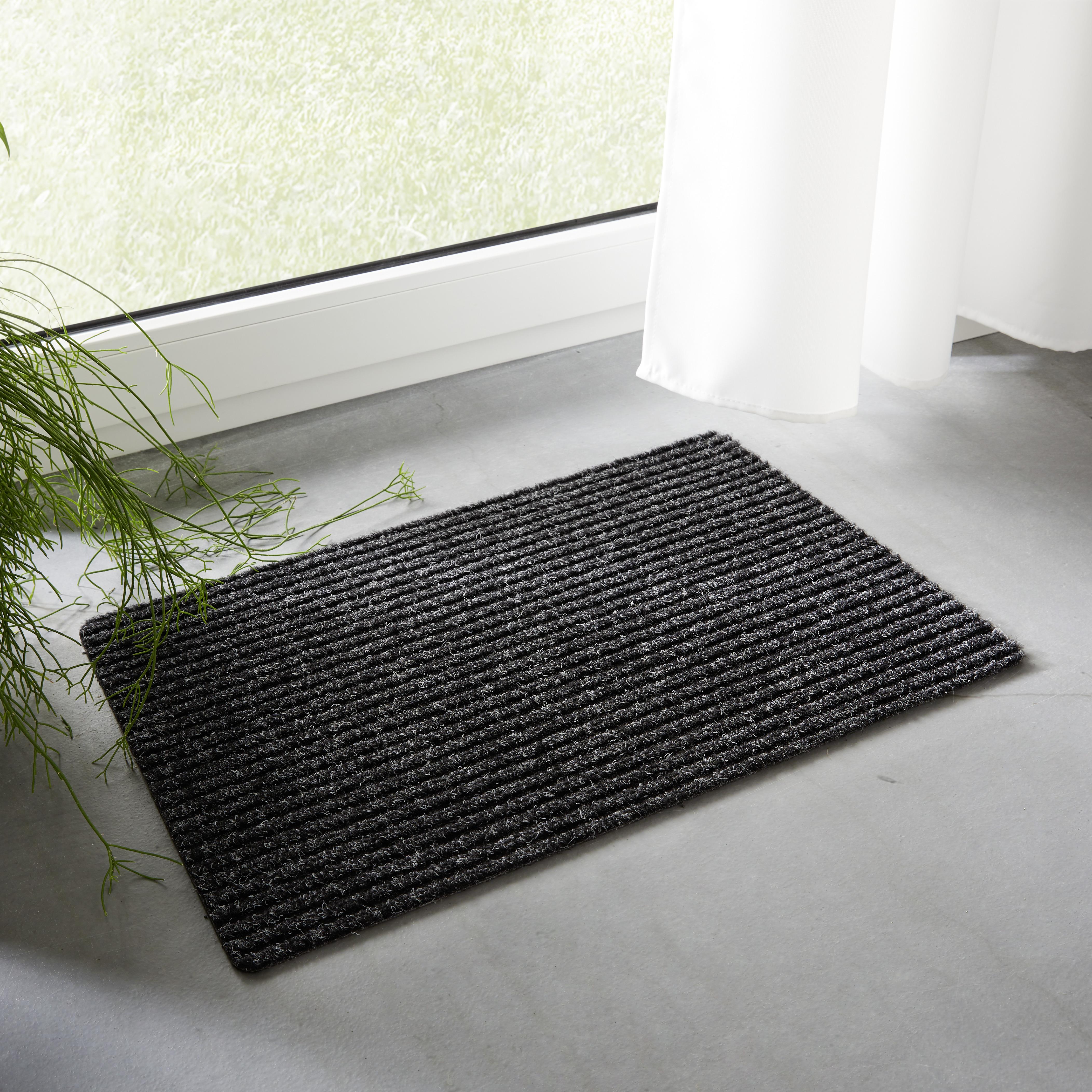 Dveřní Rohožka Mona 2, 40/60cm - šedá, Konvenční, plast (40/60cm) - Modern Living