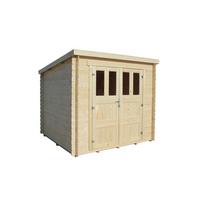 Kerti Ház Tulpe Kb. 4,84m2 - natúr színű, Basics, fa - Best Price