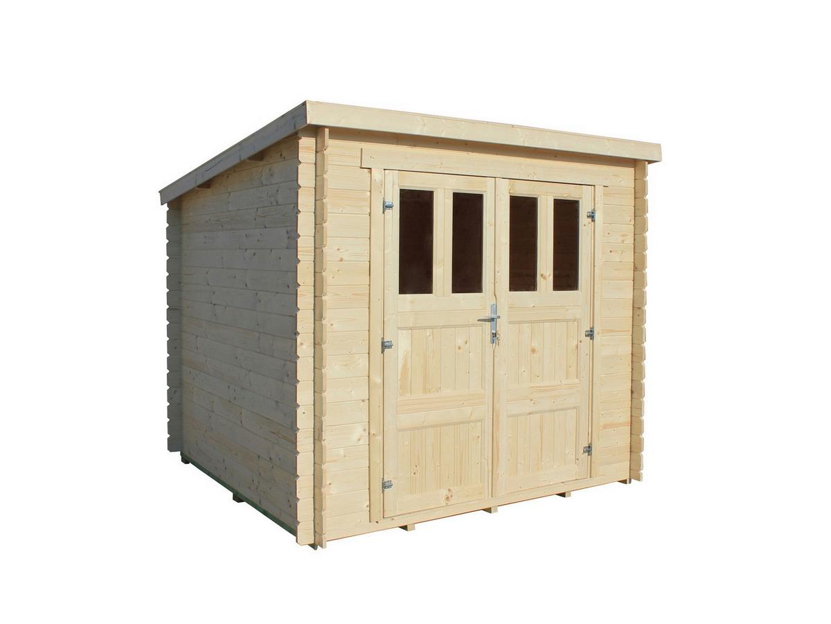 Kerti Ház Tulpe Kb. 4,84m2 - natúr színű, Basics, fa - Best Price