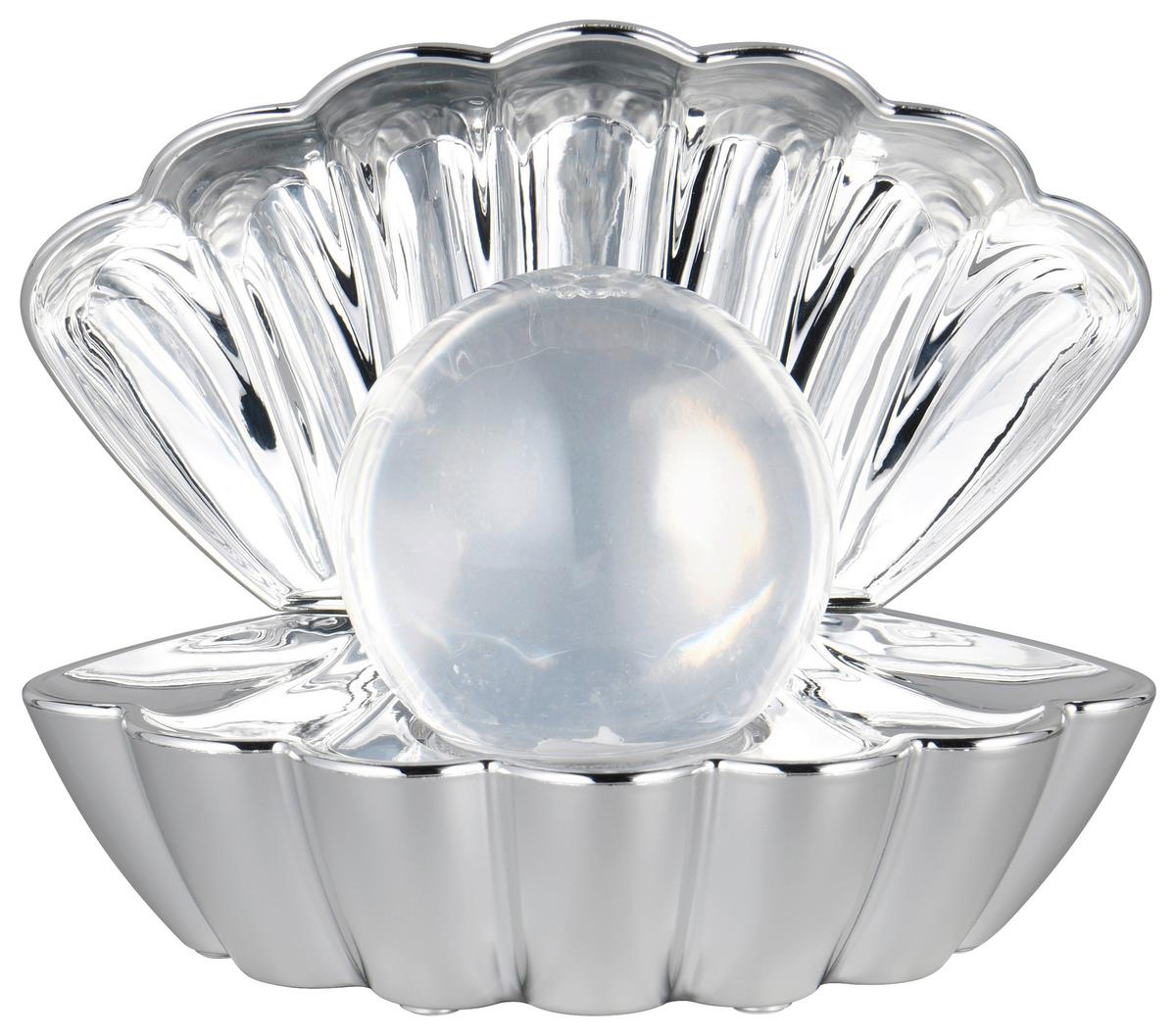 DEKORAČNÍ LED SVÍTIDLO ALFRED - barvy chromu, Moderní, plast (17,5/12,5/14,5cm) - Mömax