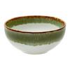Miska CASCADE - zelená, Moderní, keramika (17,5 cm/17,5 cm/8 cmcm) - Creatable