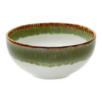 Miska CASCADE - zelená, Moderní, keramika (17,5 cm/17,5 cm/8 cmcm) - Creatable