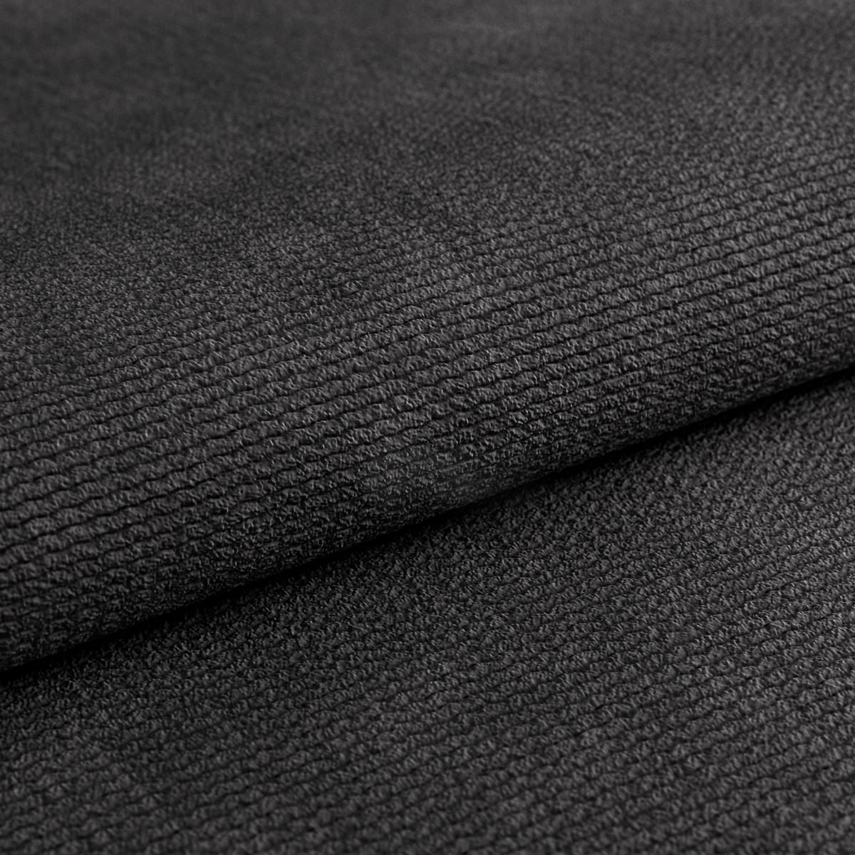 Ecksofa Volf Rechts New Schwarz, S: 261x203 cm - Schwarz, Trend, Kunststoff/Textil (261/203cm)