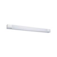 LED-Wandleuchte 1-Flammig Länglich Chromfarben/Weiß - Chromfarben/Weiß, Basics, Kunststoff/Metall (4,5cm) - Paulmann
