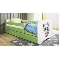 Kinder-/Juniorbett Babydreams inkl. Matratze 80x160 - Birkefarben/Weiß, MODERN, Holz/Holzwerkstoff (80/160cm) - MID.YOU