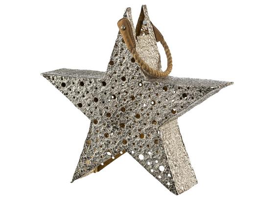 Windlicht Ø 8 cm - Silberfarben, MODERN, Metall (35/8/34cm) Windlicht Ø 8 cm - Silberfarben, MODERN, Metall (35/8/34cm)