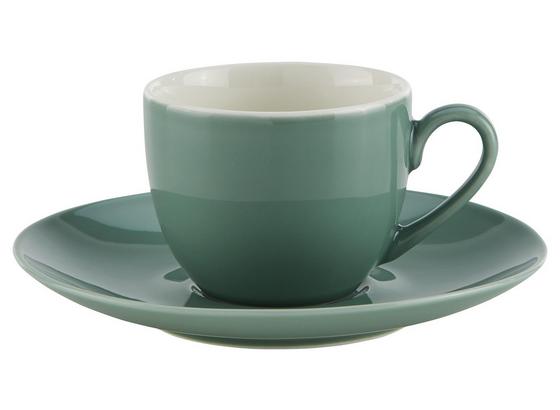 Šálek Na Espresso S Podšálkem Sandy - petrolej/mátově zelená, Konvenční, keramika (6,4/5cm) - Mömax modern living Šálek Na Espresso S Podšálkem Sandy - petrolej/mátově zelená, Konvenční, keramika (6,4/5cm) - Mömax modern living