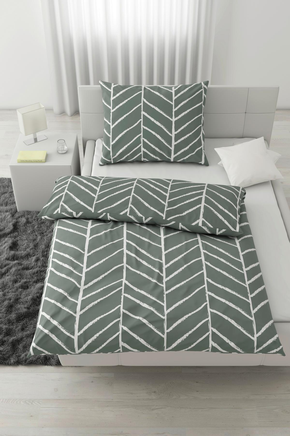 POVLEČENÍ Marble, 140/200cm, jadeitová - jadeitově zelená, Konvenční, textil (140/200cm) - Modern Living