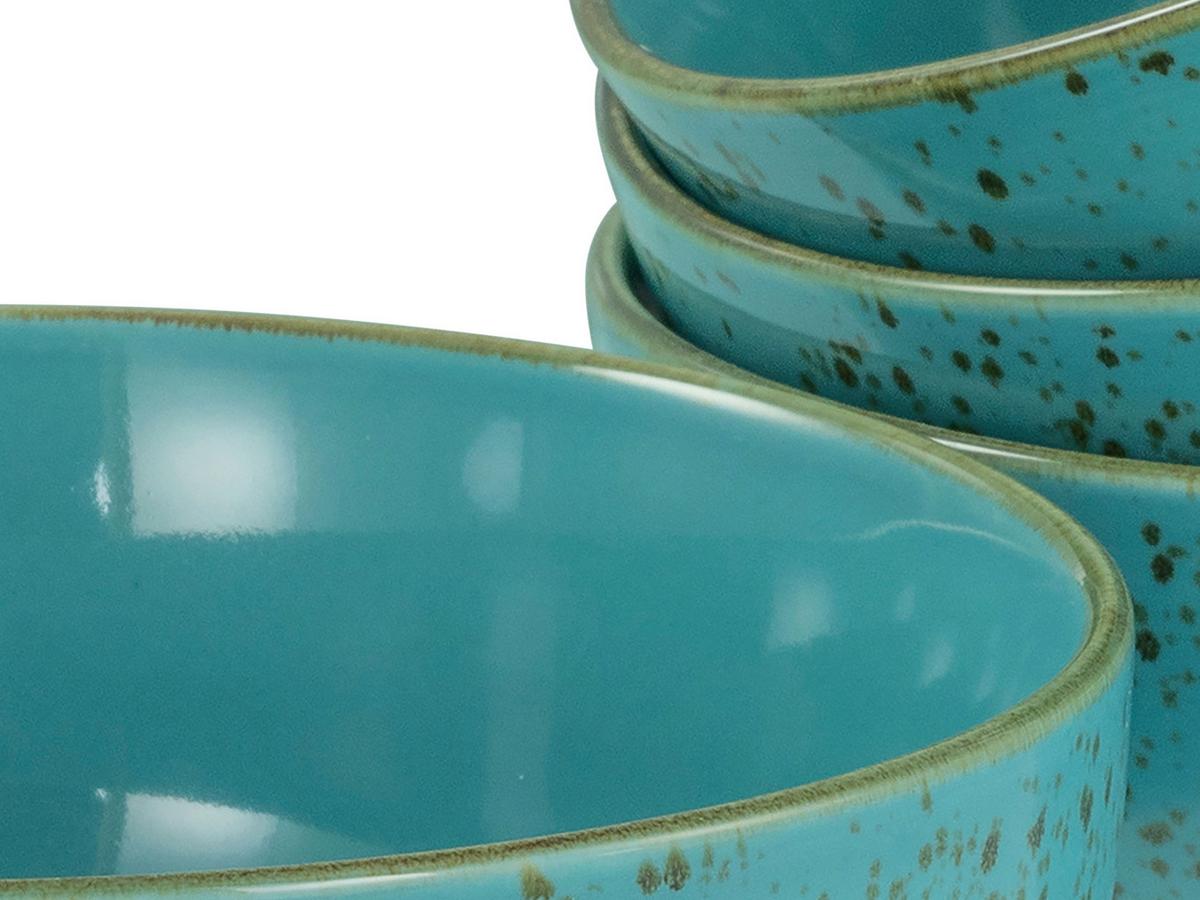 Schüsselset Nature Collection Water, 4--Teilig. Blau - Blau, Design, Keramik - Creatable