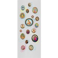 Vliestapete Polka Dots - Multicolor, Basics (100/250cm) - Komar