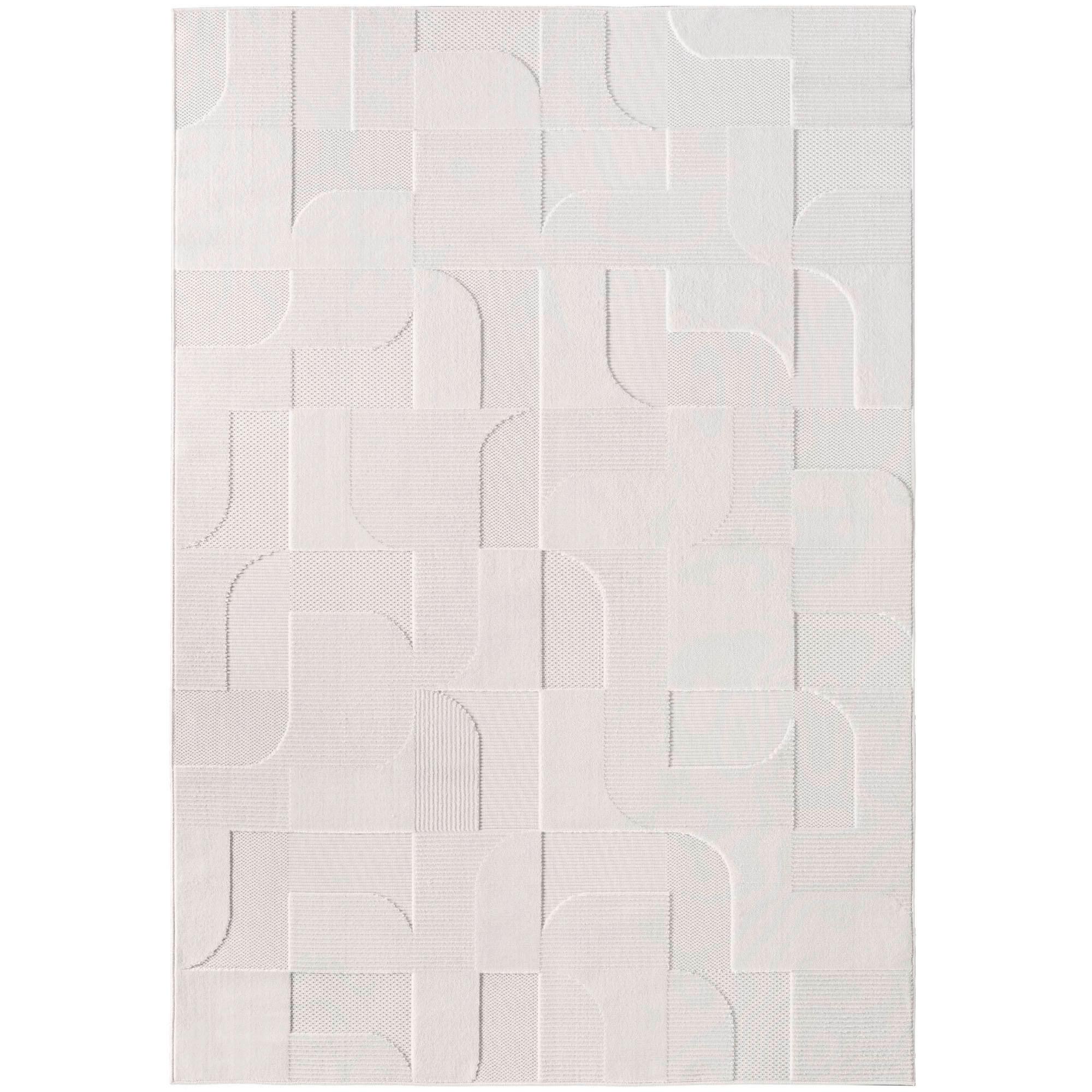 Flachwebteppich, Creme, F:4mm Doha - Creme, Design, Textil (80/250cm)